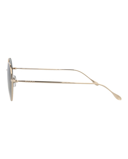 Gucci Womens Square/Rectangle Gold Gold Grey Fashion Designer Eyewear