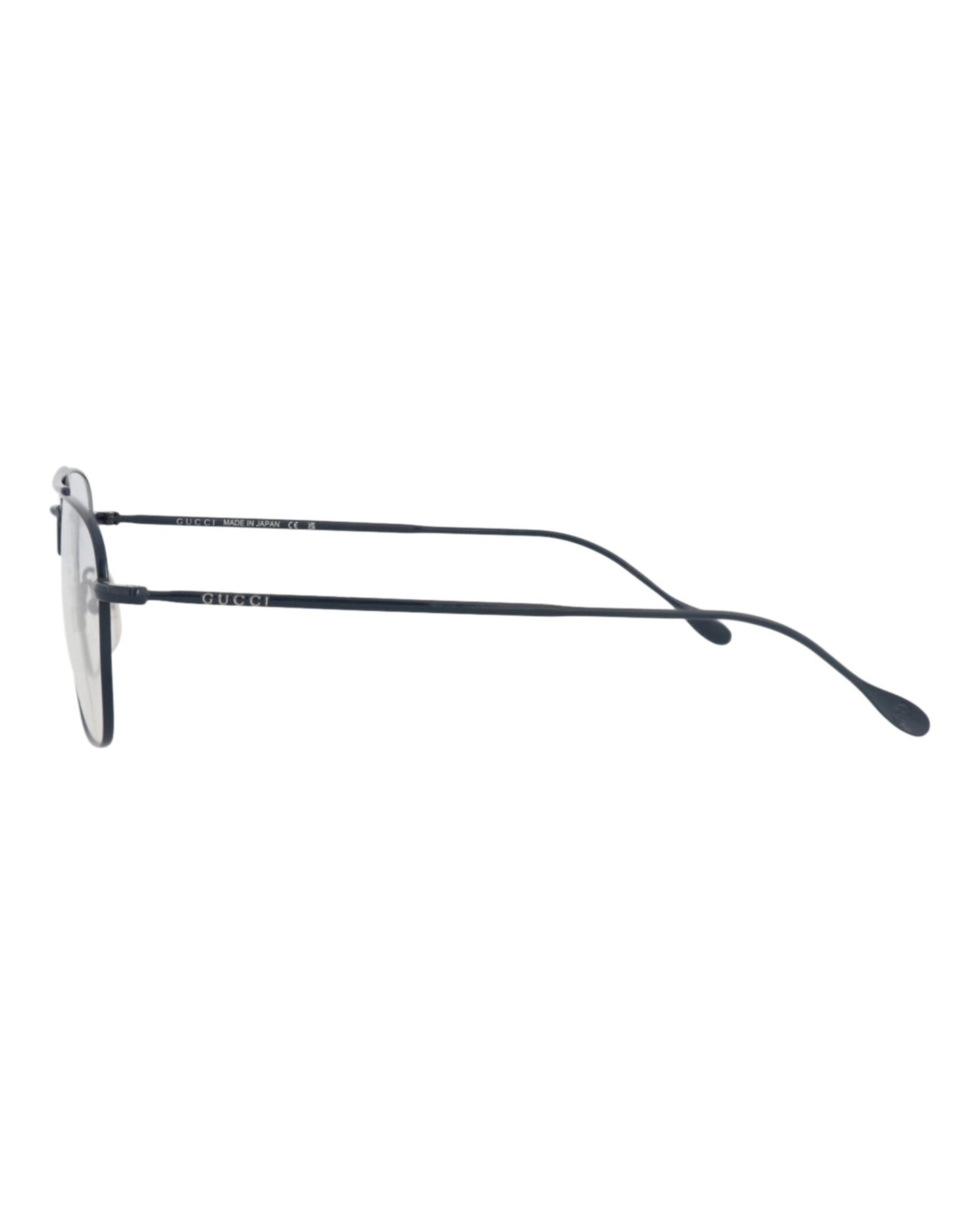 Gucci Mens Aviator Blue Blue Transparent Fashion Designer Eyewear