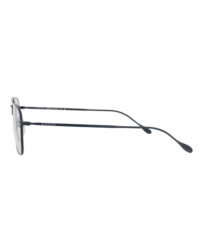 Gucci Mens Aviator Blue Blue Transparent Fashion Designer Eyewear