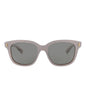 Gucci Mens Square/Rectangle Silver Silver Brown Fashion Designer Eyewear