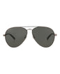 Gucci Mens Aviator Ruthenium Black Grey Fashion Designer Eyewear