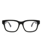 Gucci Mens Square/Rectangle Black Black Transparent Fashion Designer Eyewear