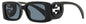 Gucci Rectangular Sunglasses GG1325S 001 Black 54mm Black