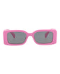 Gucci Womens Square/Rectangle Pink Pink Grey Fashion Designer Eyewear