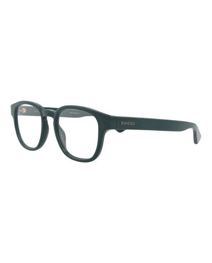 Gucci Mens Round/Oval Green Green Transparent Fashion Designer Eyewear