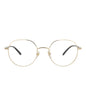 Gucci Mens Round/Oval Gold Havana Transparent Fashion Designer Eyewear