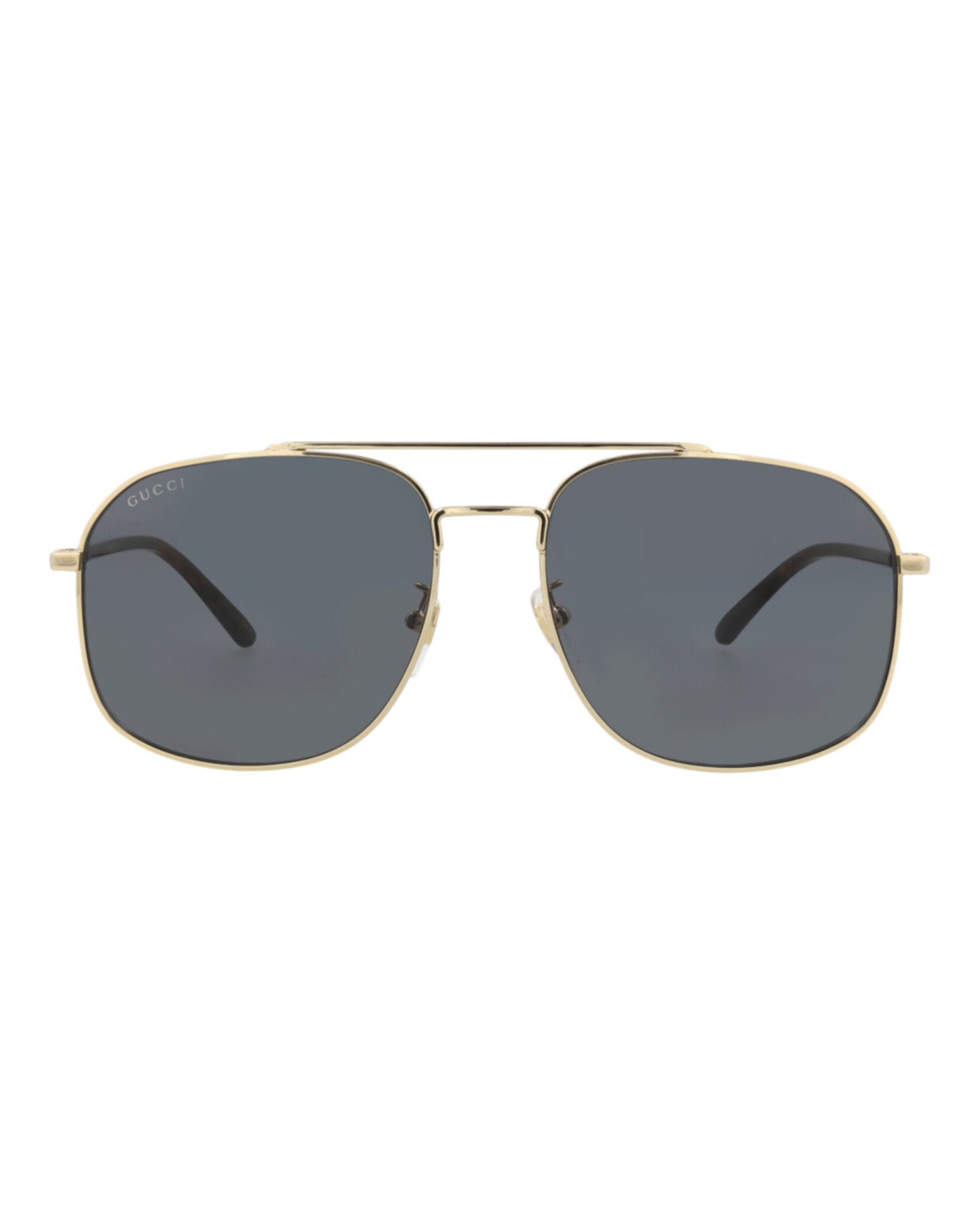 Gucci Mens Aviator Gold Havana Grey Fashion Designer Eyewear