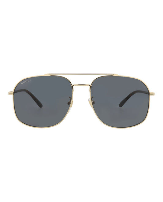 Gucci Mens Aviator Gold Havana Grey Fashion Designer Eyewear