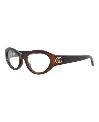 Gucci Womens Cat Eye Havana Havana Transparent Fashion Designer Eyewear