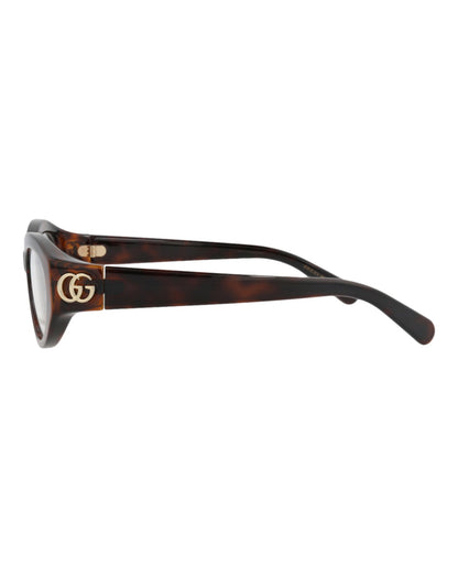 Gucci Womens Cat Eye Havana Havana Transparent Fashion Designer Eyewear