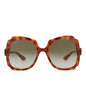 Gucci Womens Round/Oval Havana Havana Brown Fashion Designer Eyewear