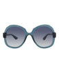 Gucci Womens Round/Oval Blue Blue Blue Fashion Designer Eyewear