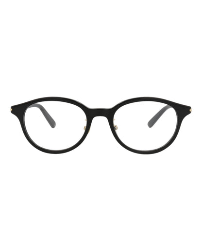 Gucci Mens Round/Oval Black Black Transparent Fashion Designer Eyewear