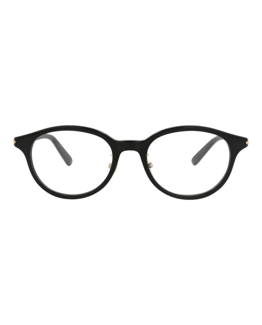 Gucci Mens Round/Oval Black Black Transparent Fashion Designer Eyewear