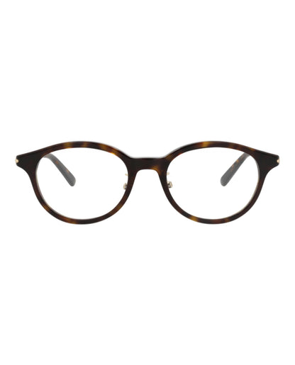 Gucci Mens Round/Oval Havana Havana Transparent Fashion Designer Eyewear