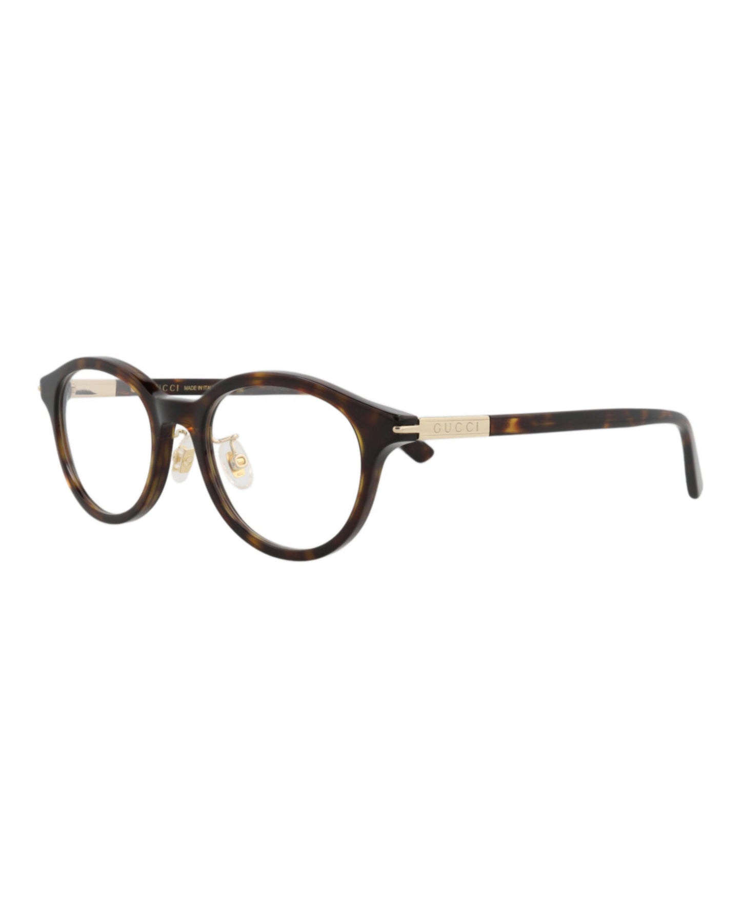 Gucci Mens Round/Oval Havana Havana Transparent Fashion Designer Eyewear