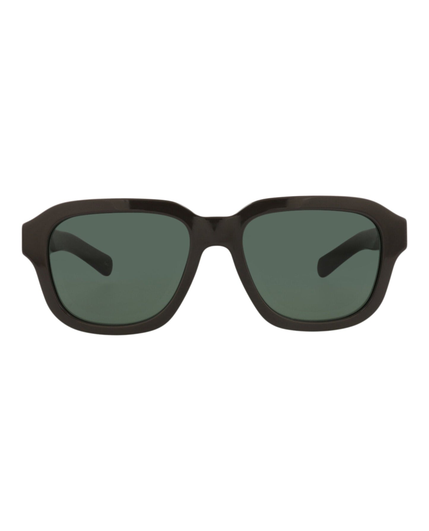 Gucci Mens Square/Rectangle Brown Brown Green Fashion Designer Eyewear