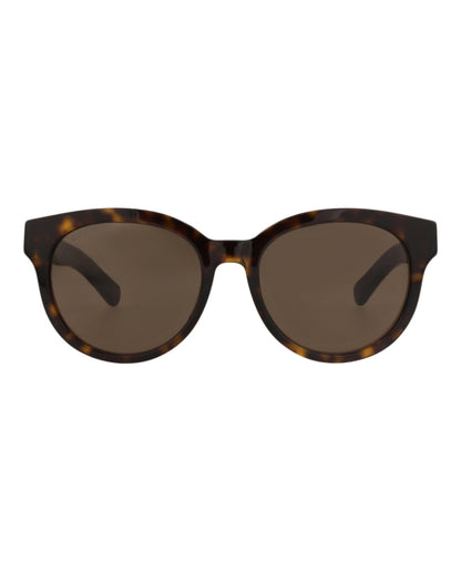 Gucci Mens Round/Oval Havana Havana Brown Fashion Designer Eyewear