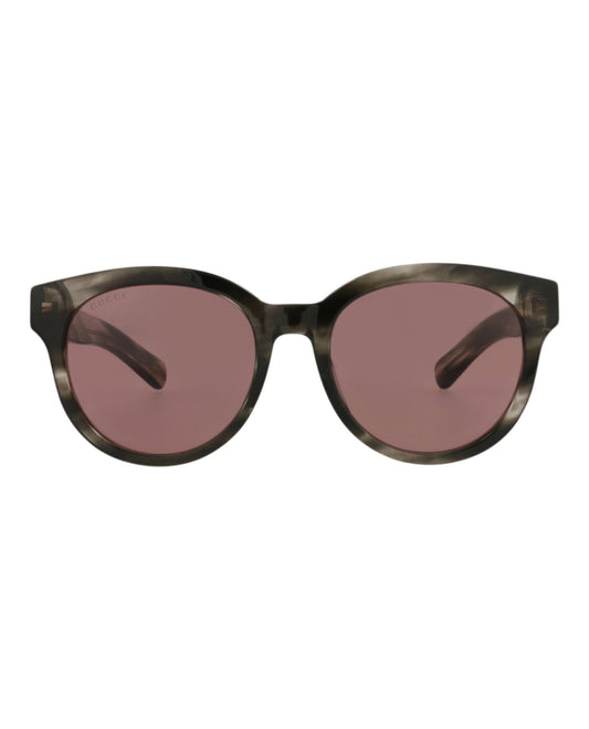 Gucci Mens Round/Oval Havana Havana Brown Fashion Designer Eyewear