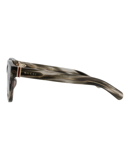 Gucci Mens Round/Oval Havana Havana Brown Fashion Designer Eyewear