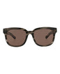Gucci Womens Square/Rectangle Havana Havana Brown Fashion Designer Eyewear