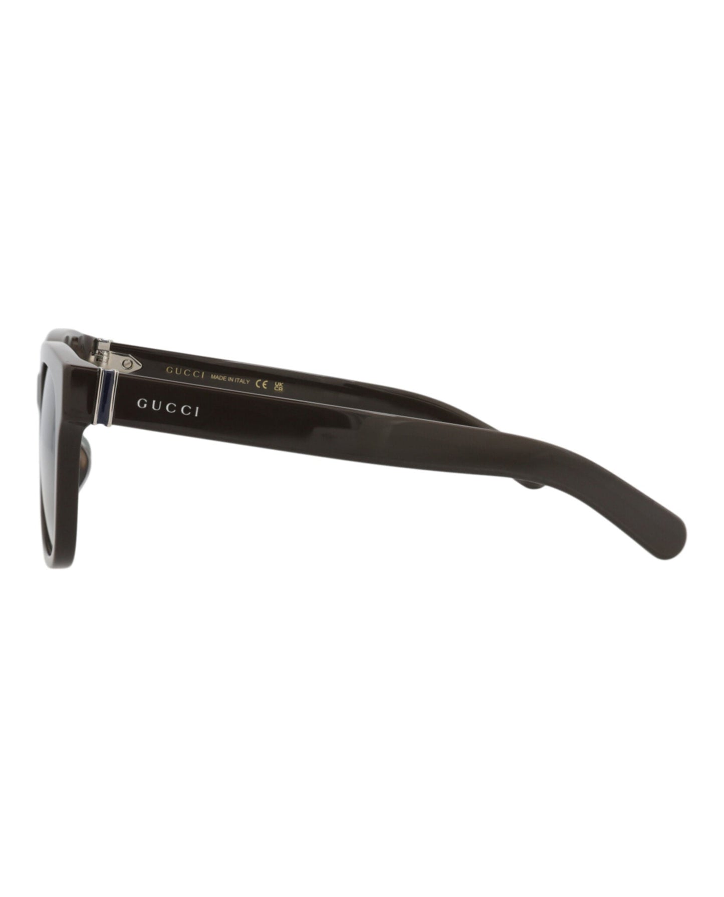 Gucci Womens Square/Rectangle Brown Brown Green Fashion Designer Eyewear