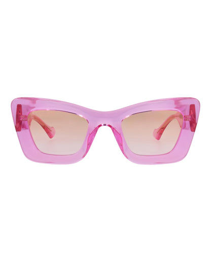 Gucci Womens Cat Eye Red Red Violet Fashion Designer Eyewear