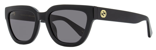 Gucci Logo Sunglasses GG1578S 001 Black 54mm Black