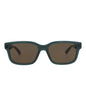 Gucci Mens Square/Rectangle Blue Blue Brown Fashion Designer Eyewear