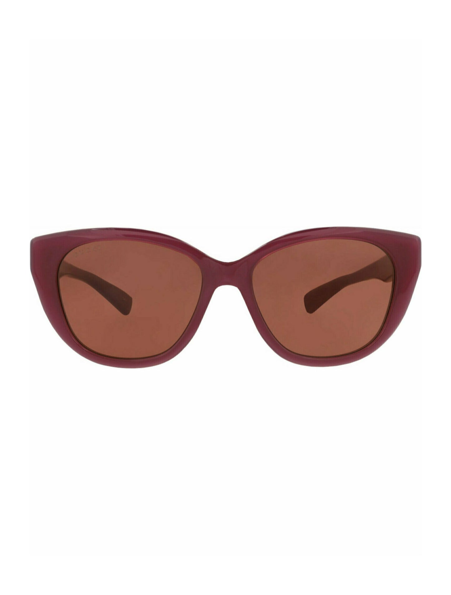 Gucci Womens Cat Eye Burgundy Burgundy Brown Fashion Designer Eyewear