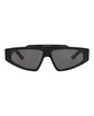Gucci Mens Square/Rectangle Black Black Grey Fashion Designer Eyewear