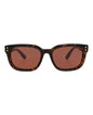 Gucci Womens Square/Rectangle Havana Havana Brown Fashion Designer Eyewear