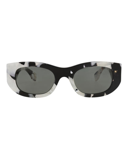 Gucci Unisex Round/Oval Black Black Grey Fashion Designer Eyewear