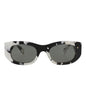 Gucci Unisex Round/Oval Black Black Grey Fashion Designer Eyewear