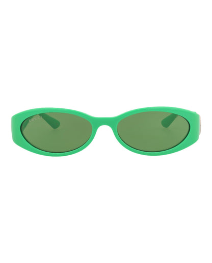 Gucci Womens Round/Oval Green Green Green Fashion Designer Eyewear
