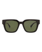 Gucci Mens Square/Rectangle Brown Havana Green Fashion Designer Eyewear