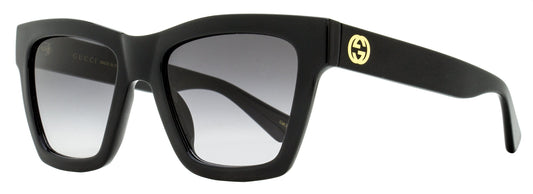 Gucci GG Square Sunglasses GG1714S 001 Black 54mm Black