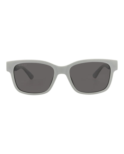 Gucci Mens Square/Rectangle Grey Grey Grey Fashion Designer Eyewear