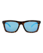 Gucci Mens Square/Rectangle Havana Blue Blue Fashion Designer Eyewear