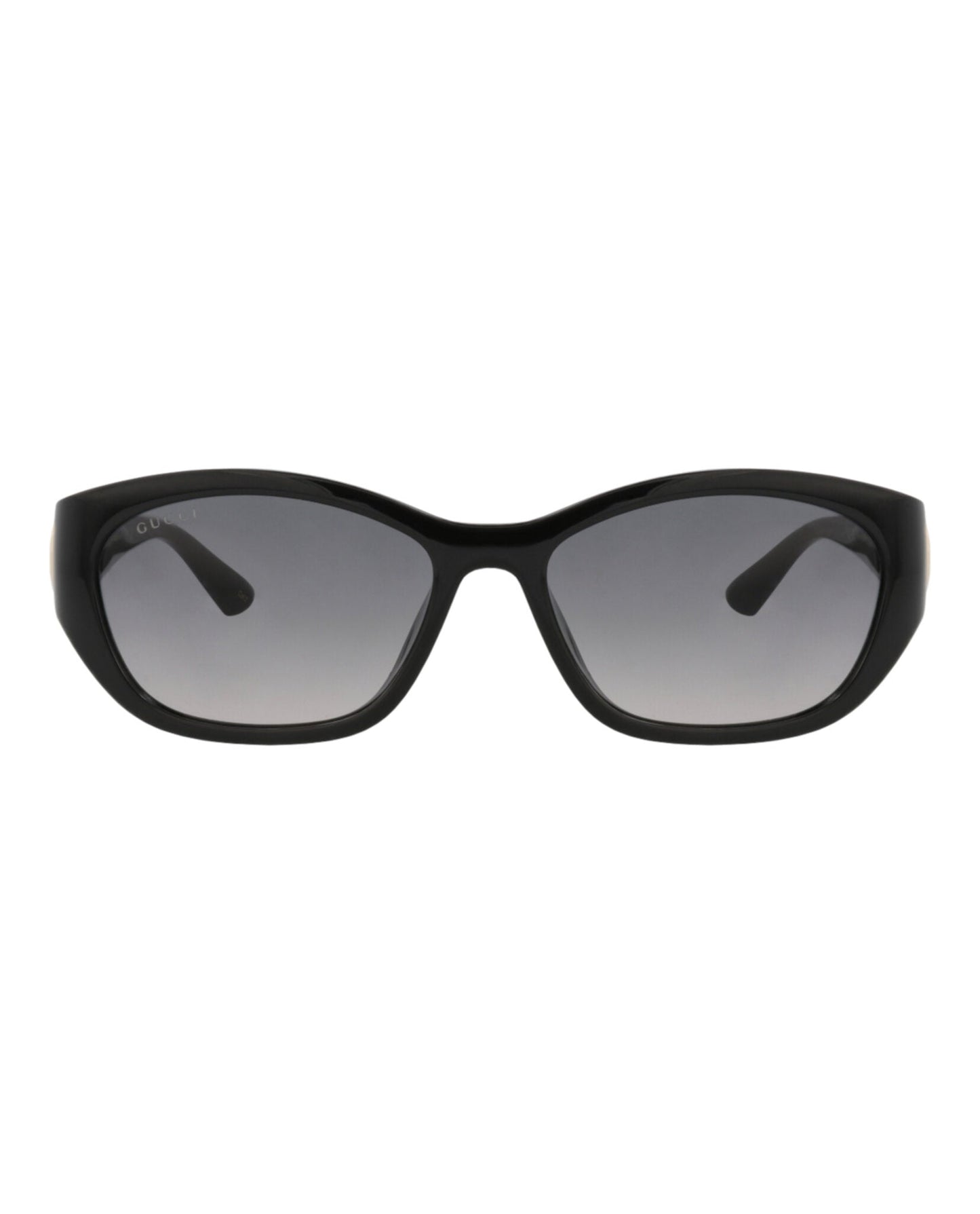 Gucci Womens Round/Oval Black Black Grey Fashion Designer Eyewear
