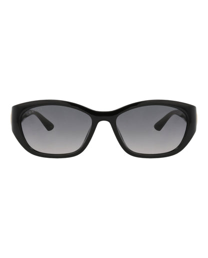 Gucci Womens Round/Oval Black Black Grey Fashion Designer Eyewear