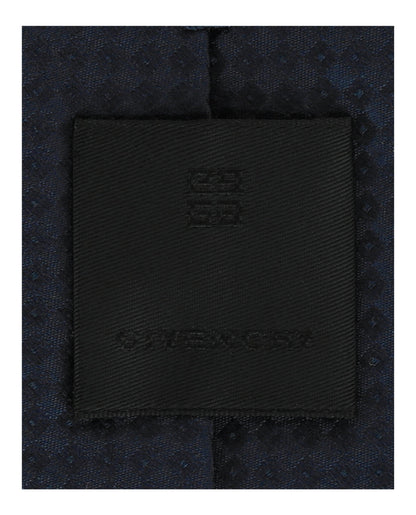 Givenchy Mens Micro Design Silk Tie
