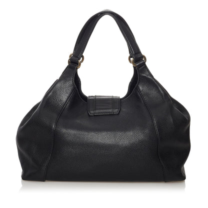 Gucci Abbey D-Ring Leather Shoulder Bag (SHG-32725)