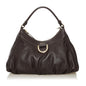 Gucci Abbey D-Ring Leather Shoulder Bag (SHG-34346)