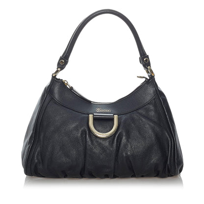 Gucci Abbey D-Ring Leather Shoulder Bag (SHG-37613)