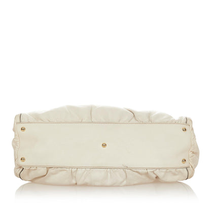 Gucci Abbey D-ring Leather Shoulder Bag (SHG-31847)