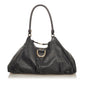 Gucci Abbey Leather Shoulder Bag (SHG-31858)