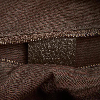 Gucci Abbey Leather Shoulder Bag (SHG-37759)