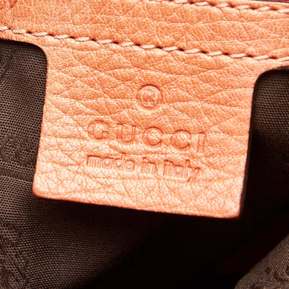 Gucci Bamboo Bar Leather Shoulder Bag (SHG-32182)