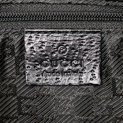 Gucci Bamboo Canvas Jackie Shoulder Bag (SHG-31465)